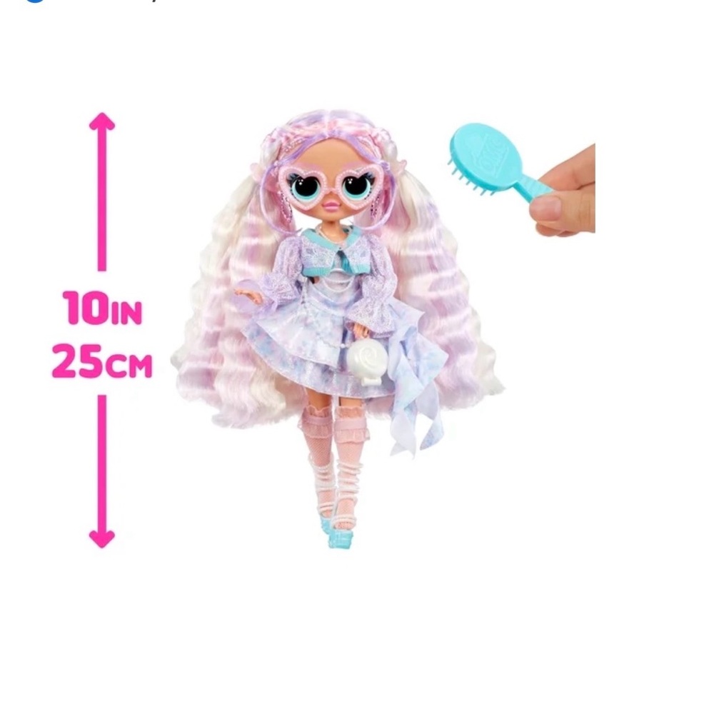 L.O.L. Surprise!O.M.G. Pearla Fashion Doll with 15 Surprises,Mermaid Themed. NEW - Picture 2 of 7
